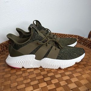 Adidas Prophere Trace Olive Green Chalk Pink Casual sneakers